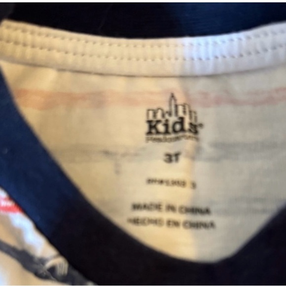 Kids Headquarters - 3T Boy Navy, Orange and White Shark Set - Picture 5 of 7